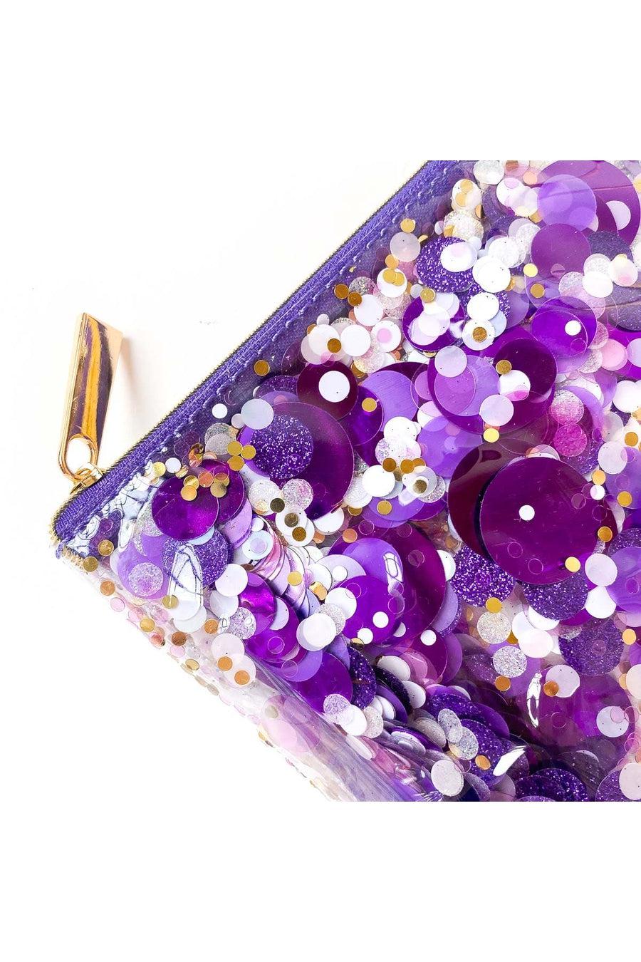 Shop Packed Party Packed Party Spirit Squad Purple Crush Confetti Everything Pouch online at Spoiled Brat