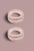 Sofia Richie x 8 Other Reasons Pink Ring Set Ring by 8 Other Reasons as seen on celebrities