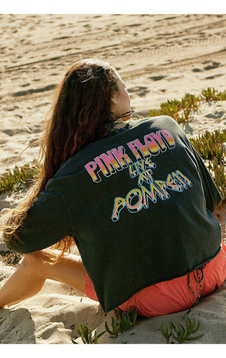 Buy Daydreamer LA Pink Floyd Pompeii Long Sleeve Crop Top at Spoiled Brat  Online - UK online Fashion & lifestyle boutique