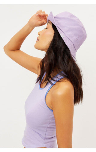 Shop Frankies Bikinis Lilac JAX Bucket Hat - Spoiled Brat  Online