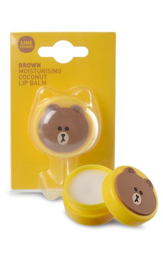 Buy Line Friends Round Brown Bear Lipbalm at Spoiled Brat  Online - UK online Fashion & lifestyle boutique