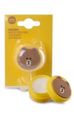 Shop Kokomo Line Friends Round Brown Bear Lipbalm online at Spoiled Brat