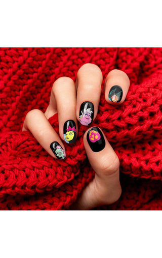 Shop Mad Beauty Mad Beauty Disney Pop Villains Heat Reveal Nail Stickers online at Spoiled Brat