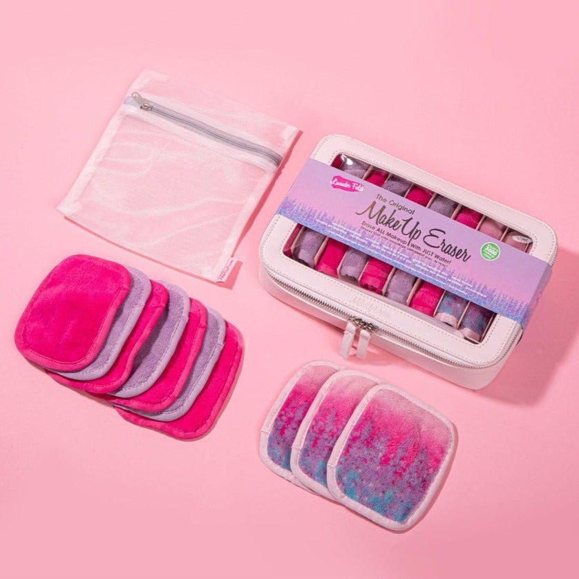 Shop Makeup Eraser Makeup Eraser Lavender Fields 10pc Set | Limited Edition online at Spoiled Brat