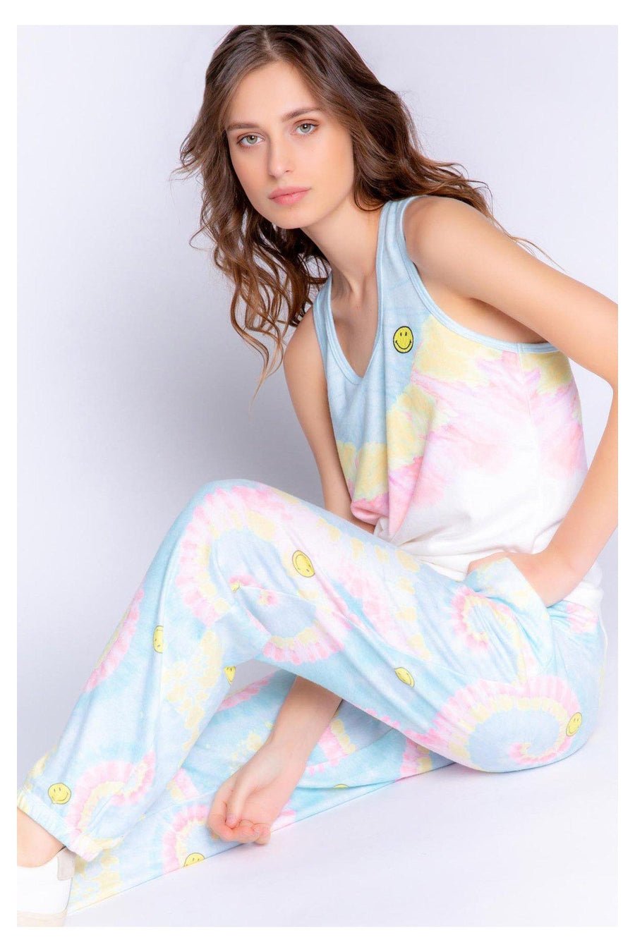 Shop PJ Salvage PJ Salvage Smiley Band PJ Pants online at Spoiled Brat