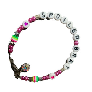 Shop Rad & Refined Spoiled Brat Beaded Bracelet - Premium Anklet from Rad and Refined Online now at Spoiled Brat 