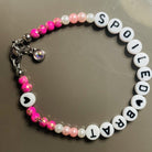 Rad & Refined Spoiled Brat Beaded Bracelet Anklet by Rad and Refined as seen on celebrities