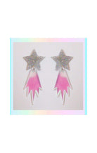 Suzywan DELUXE Falling Star Acrylic Earrings Earrings by Suzywan DELUXE as seen on celebrities