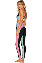 Shop Beach Riot Beach Riot Colorblock Pretty Pastels Leggings as seen on Sarah Jayne Dunn Leggings for women – premium loungewear and festival fashion at Spoiled Brat
