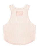 Shop Boys Lie Boys Lie Rose Pink Ribbed Tank Top Vest Top for women – premium loungewear and festival fashion at Spoiled Brat