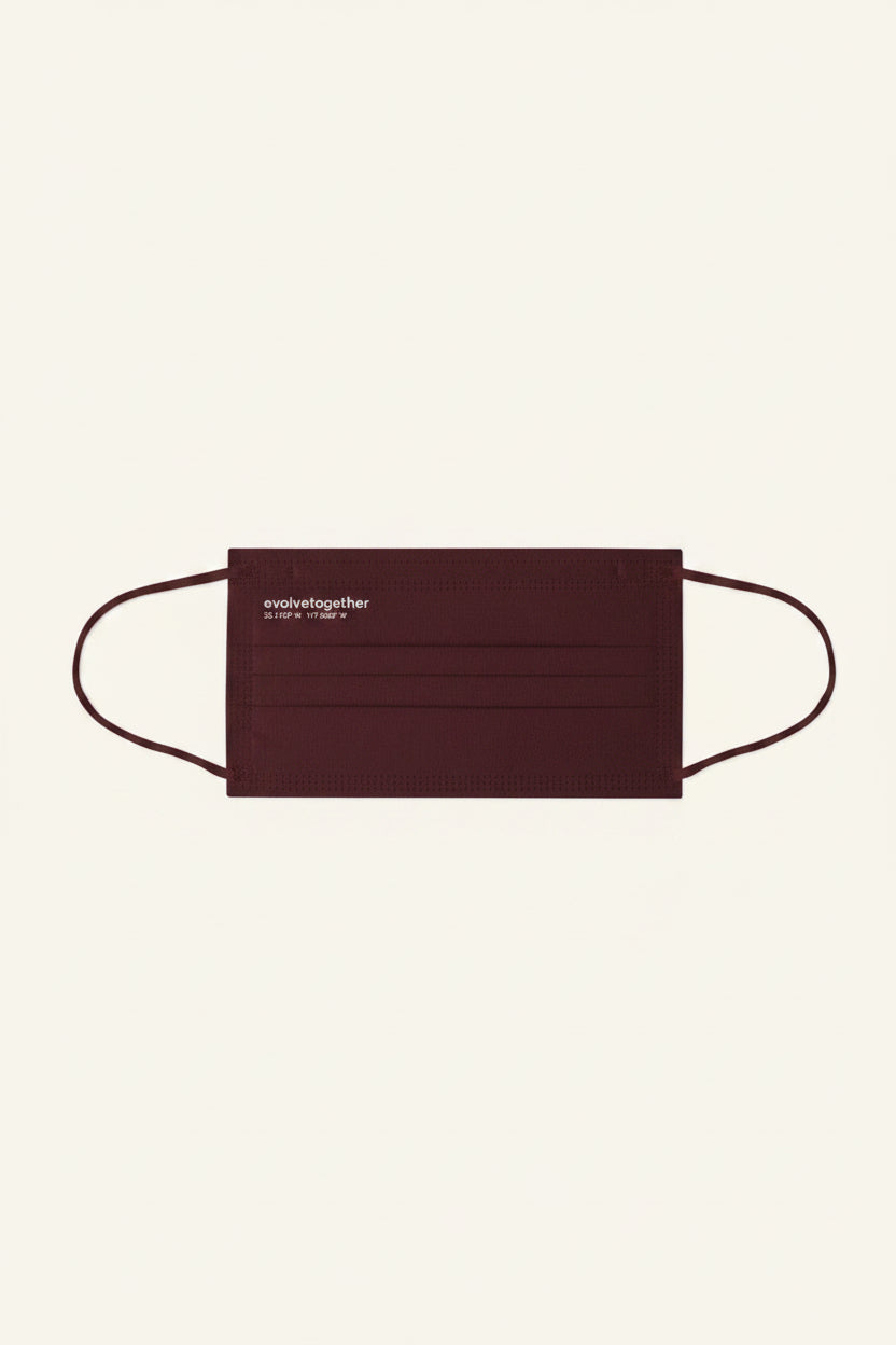 Shop Evolve Together Evolve Together 7 Day Alberta Burgundy Face Masks Face Mask for women – premium loungewear and festival fashion at Spoiled Brat