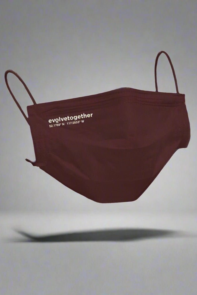 Shop Evolve Together Evolve Together 7 Day Alberta Burgundy Face Masks Face Mask for women – premium loungewear and festival fashion at Spoiled Brat