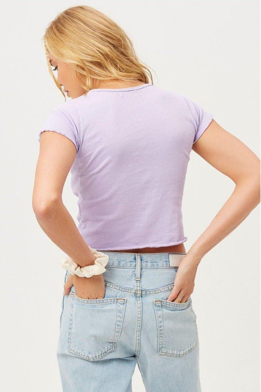 Shop Frankies Bikinis Frankies Bikinis Baby High Neck Cropped Top Crop Top for women – premium loungewear and festival fashion at Spoiled Brat