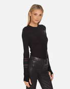 Shop Lauren Moshi Lauren Moshi McKinley Rays of Love Thermal Top Long Sleeved Top for women – premium loungewear and festival fashion at Spoiled Brat