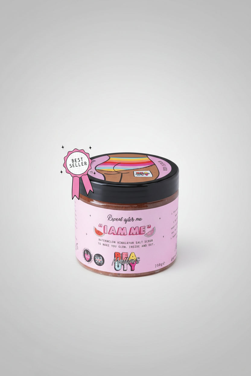 Shop Mallows Beauty Mallows Beauty Watermelon Pink Himalayan Body Scrub Beauty Kit for women – premium loungewear and festival fashion at Spoiled Brat