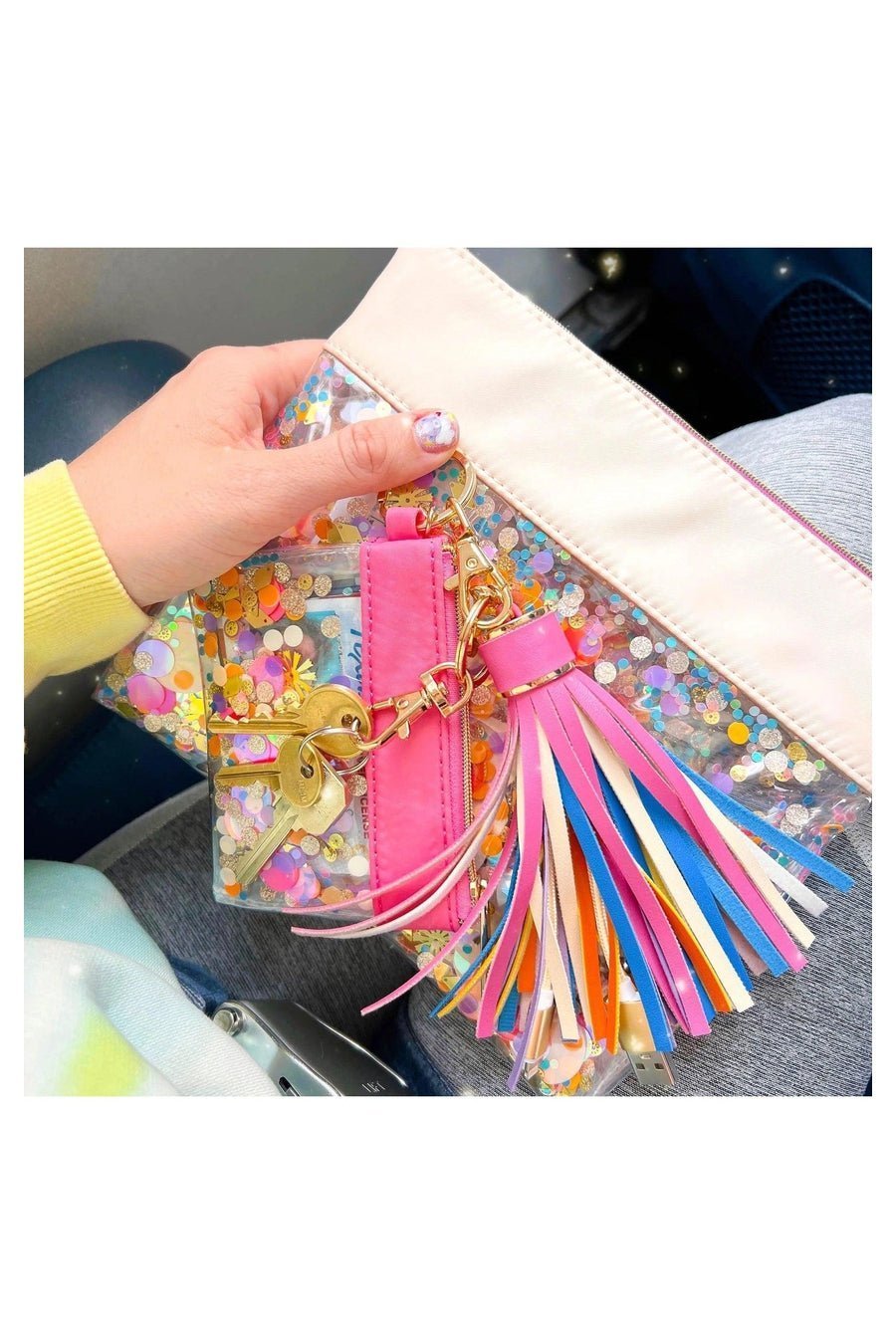 Shop Packed Party Packed Party Bread N Butter Everything Pouch Bag Clutch Bag for women – premium loungewear and festival fashion at Spoiled Brat