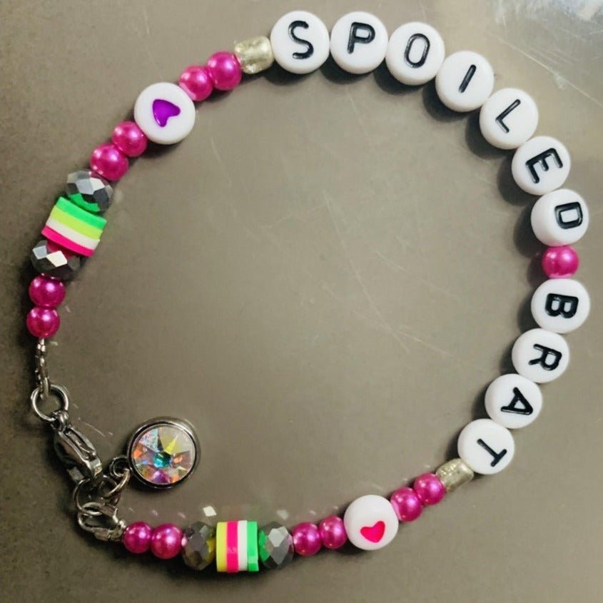 Shop Rad and Refined Rad & Refined Spoiled Brat Beaded Bracelet Anklet for women – premium loungewear and festival fashion at Spoiled Brat