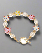 Sofia Richie x 8 Other Reasons Glass Bead Charm Bracelet by 8 Other Reasons – Bracelet – Gold | Spoiled Brat UK