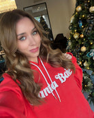 Beach Riot Alissa Santa Babe Hooded Sweater as seen on Una Healy Sweater by Beach Riot as seen on celebrities