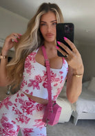 Beach Riot Katya Gym Desert Garden Crop Top as seen on Chloe Sims - Spoiled Brat