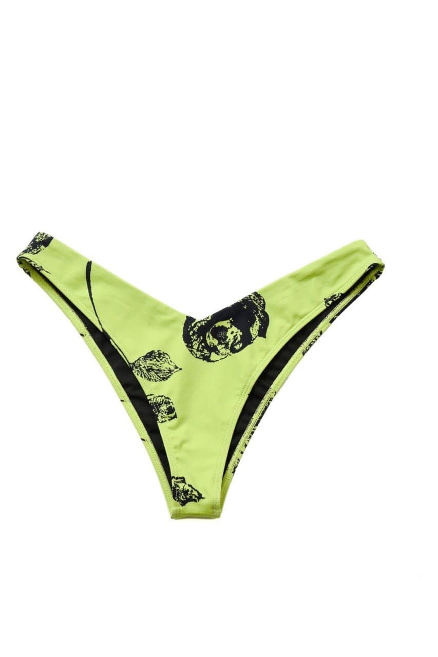 Bitching & Junkfood ZENDAYA Bikini Bottom Neon Rose Bikini Bottoms by Bitching & Junkfood as seen on celebrities