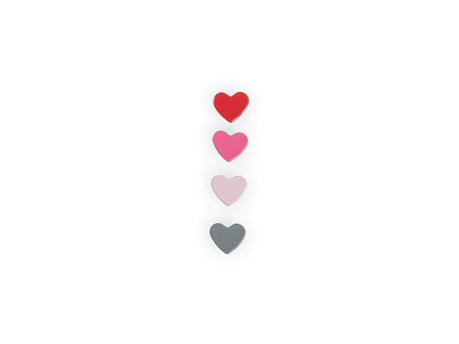 Shop Bitten Bitten Design Heart Confetti Magnets - set of 40 online at Spoiled Brat