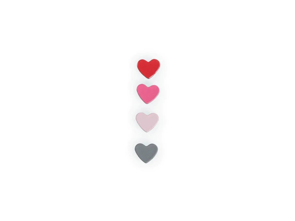 Shop Bitten Bitten Design Heart Confetti Magnets - set of 40 Gifts for women – premium loungewear and festival fashion at Spoiled Brat