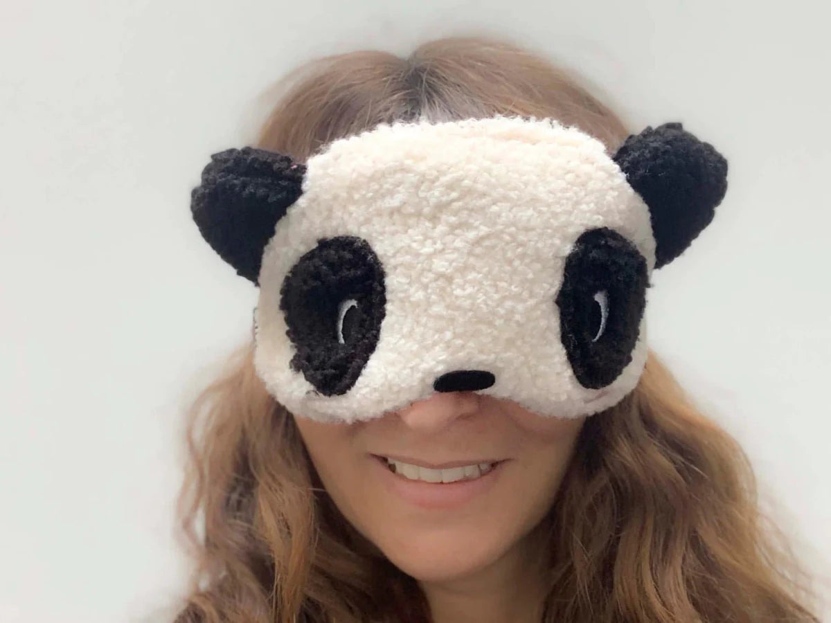 Shop Bitten Bitten Design Heatable Panda Face Mask Face Mask for women – premium loungewear and festival fashion at Spoiled Brat