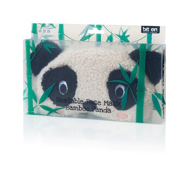 Shop Bitten Bitten Design Heatable Panda Face Mask Face Mask for women – premium loungewear and festival fashion at Spoiled Brat