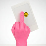 Shop Bitten Bitten Design The Finger Magnetic Photo Holder Planter for women – premium loungewear and festival fashion at Spoiled Brat