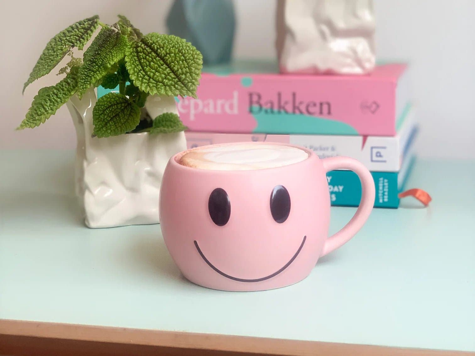 Bitten Happy Sad Mood Mug by Bitten – Mug – Pink | Spoiled Brat UK