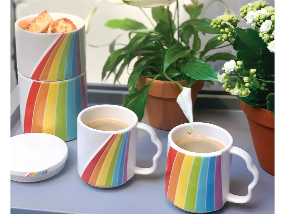 Shop Bitten Bitten Over The Rainbow Stackable Mug Set online at Spoiled Brat