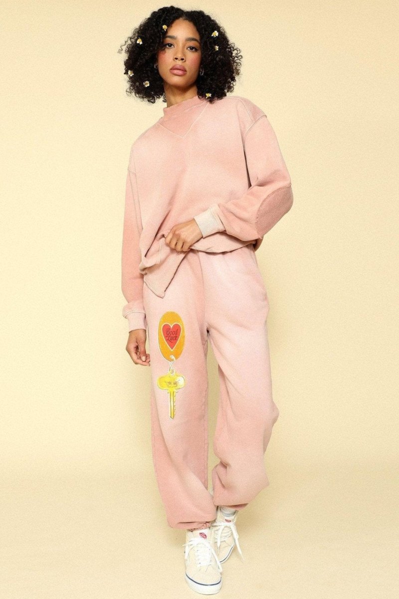 Shop Boys Lie Boys Lie Key To My Heart Sweatpants Sweatpants for women – premium loungewear and festival fashion at Spoiled Brat