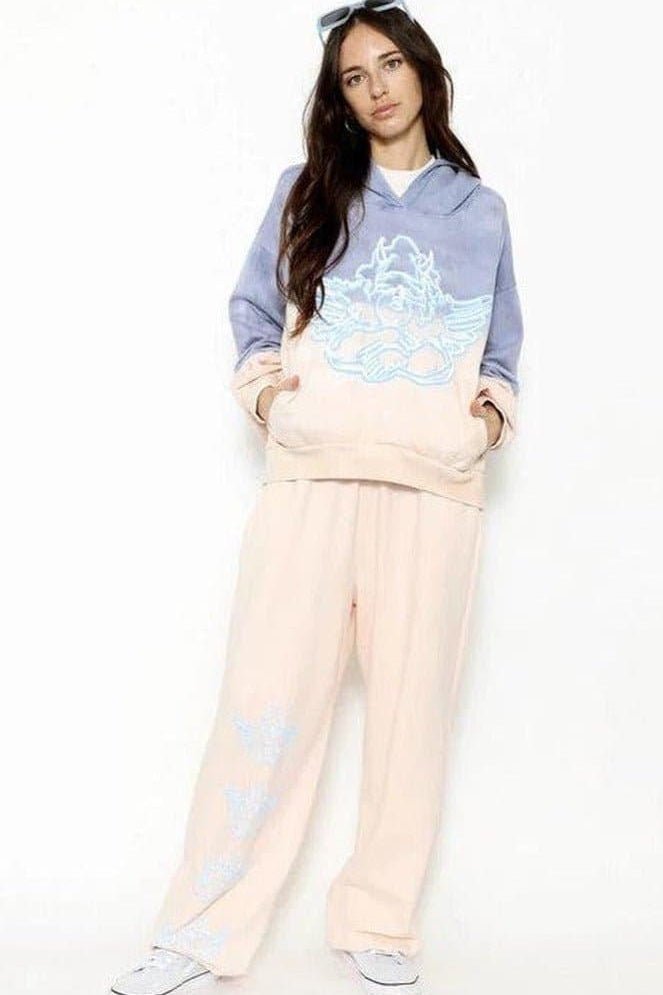 Shop Boys Lie Boys Lie Pink Hopeless Romantic Sweatpants Sweatpants for women – premium loungewear and festival fashion at Spoiled Brat