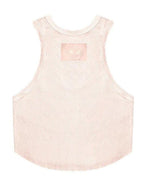 Shop Boys Lie Boys Lie Rose Pink Ribbed Tank Top online at Spoiled Brat