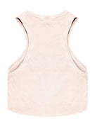 Boys Lie Rose Pink Ribbed Tank Top Vest Top by Boys Lie as seen on celebrities