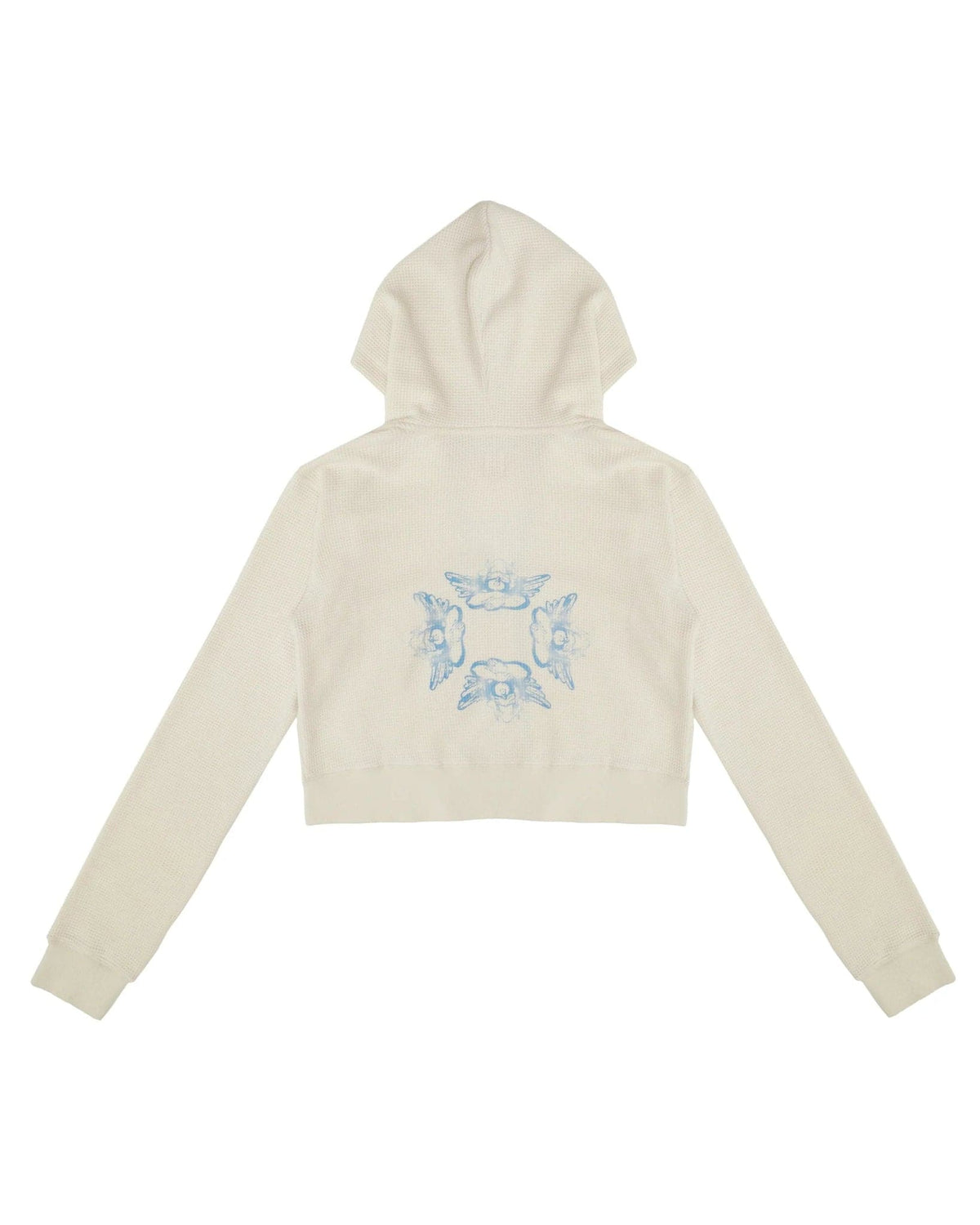 Shop Boys Lie Boys Lie Spread Your Wings Thermal Zip Up Hoodie online at Spoiled Brat