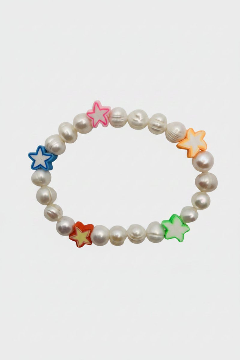 Shop Bracha Bracha All Fun Star Pearl Bracelet Bracelet for women – premium loungewear and festival fashion at Spoiled Brat