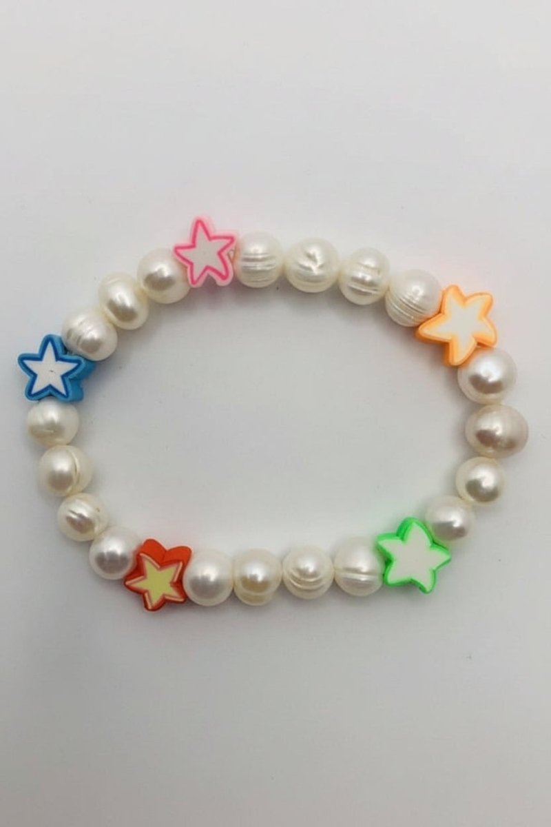 Shop Bracha Bracha All Fun Star Pearl Bracelet Bracelet for women – premium loungewear and festival fashion at Spoiled Brat