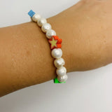 Shop Bracha Bracha All Fun Star Pearl Bracelet Bracelet for women – premium loungewear and festival fashion at Spoiled Brat