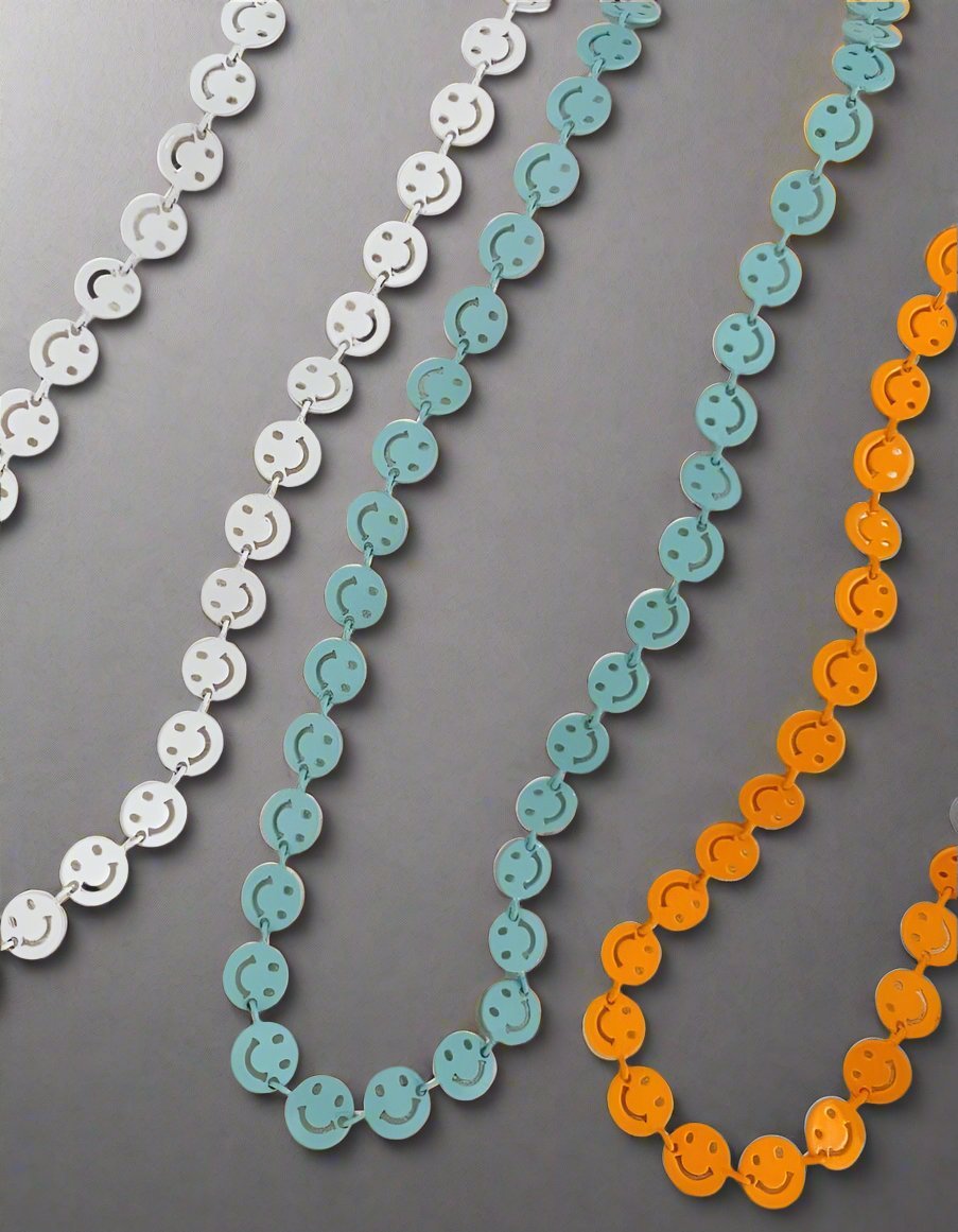 Bracha All Smiles Necklace by Bracha – Necklace – Green | Spoiled Brat UK