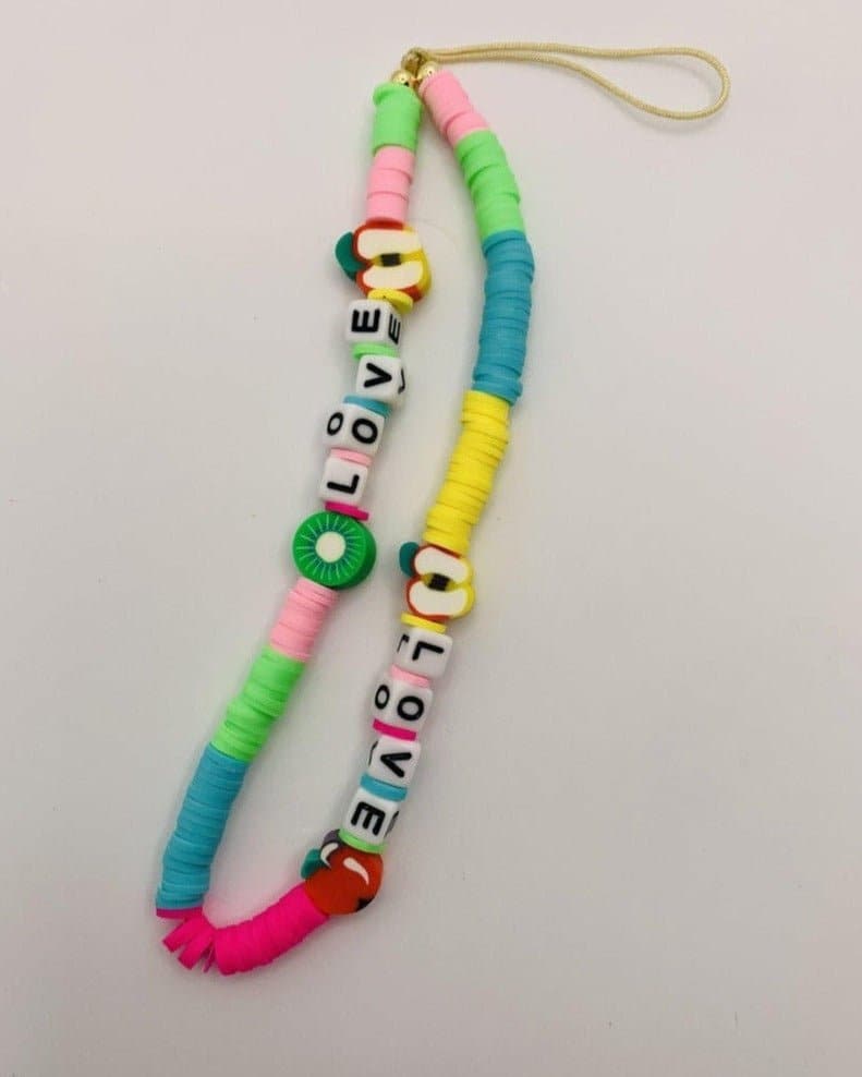 Bracha Fruit Mix Phone Chain Phone Case by Bracha as seen on celebrities