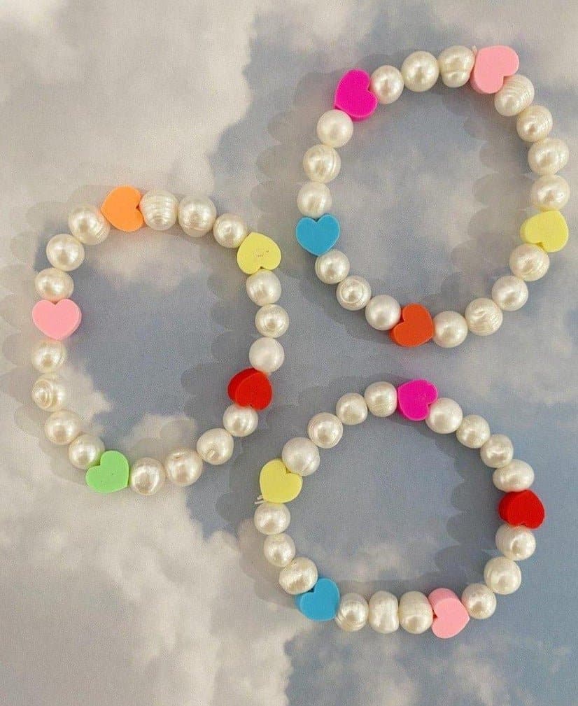 Shop Bracha Bracha Heart Coloured Bracelet Bracelet online at Spoiled Brat