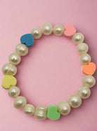 Shop Bracha Bracha Heart Coloured Bracelet Bracelet Bracelet for women – premium loungewear and festival fashion at Spoiled Brat