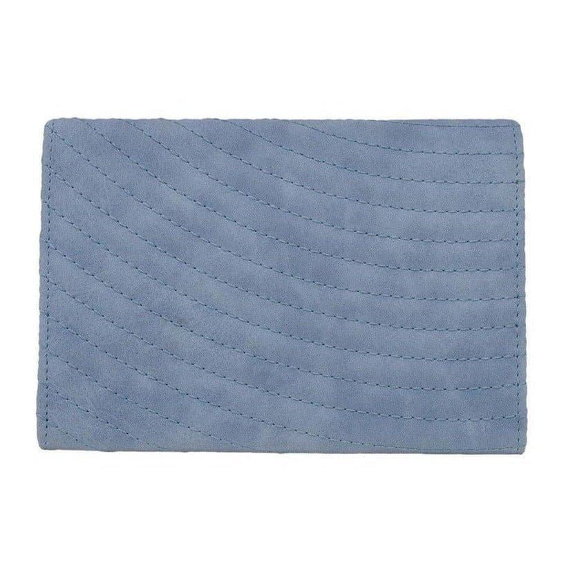 Shop Buckle Down Products Buckle Down Disney Logo Sky Blue Fold Over Wallet online at Spoiled Brat