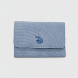 Shop Buckle Down Products Buckle Down Disney Logo Sky Blue Fold Over Wallet Wallet for women – premium loungewear and festival fashion at Spoiled Brat