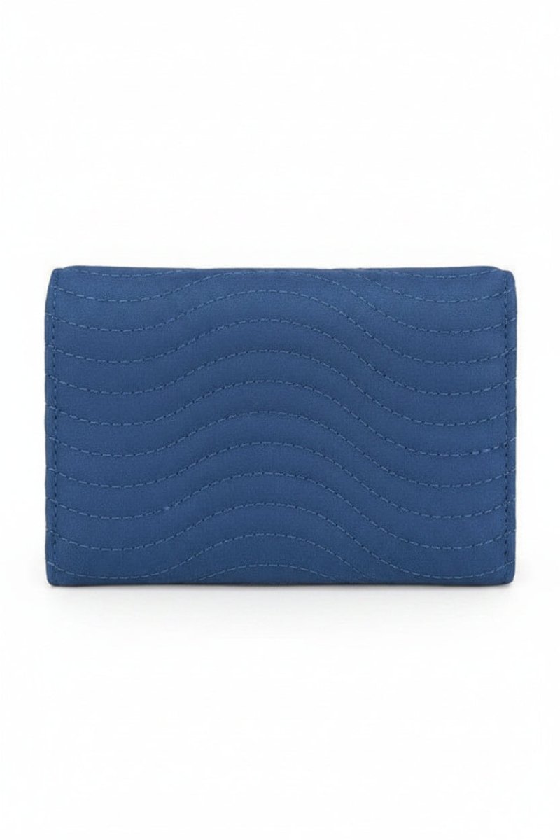 Shop Buckle Down Products Buckle Down Disney Logo Sky Blue Fold Over Wallet Wallet for women – premium loungewear and festival fashion at Spoiled Brat