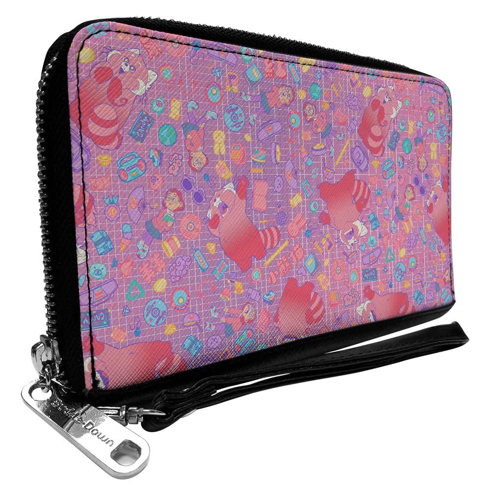 Shop Buckle Down Products Buckle Down Disney Red Panda PU Zip Around Wallet Rectangle online at Spoiled Brat