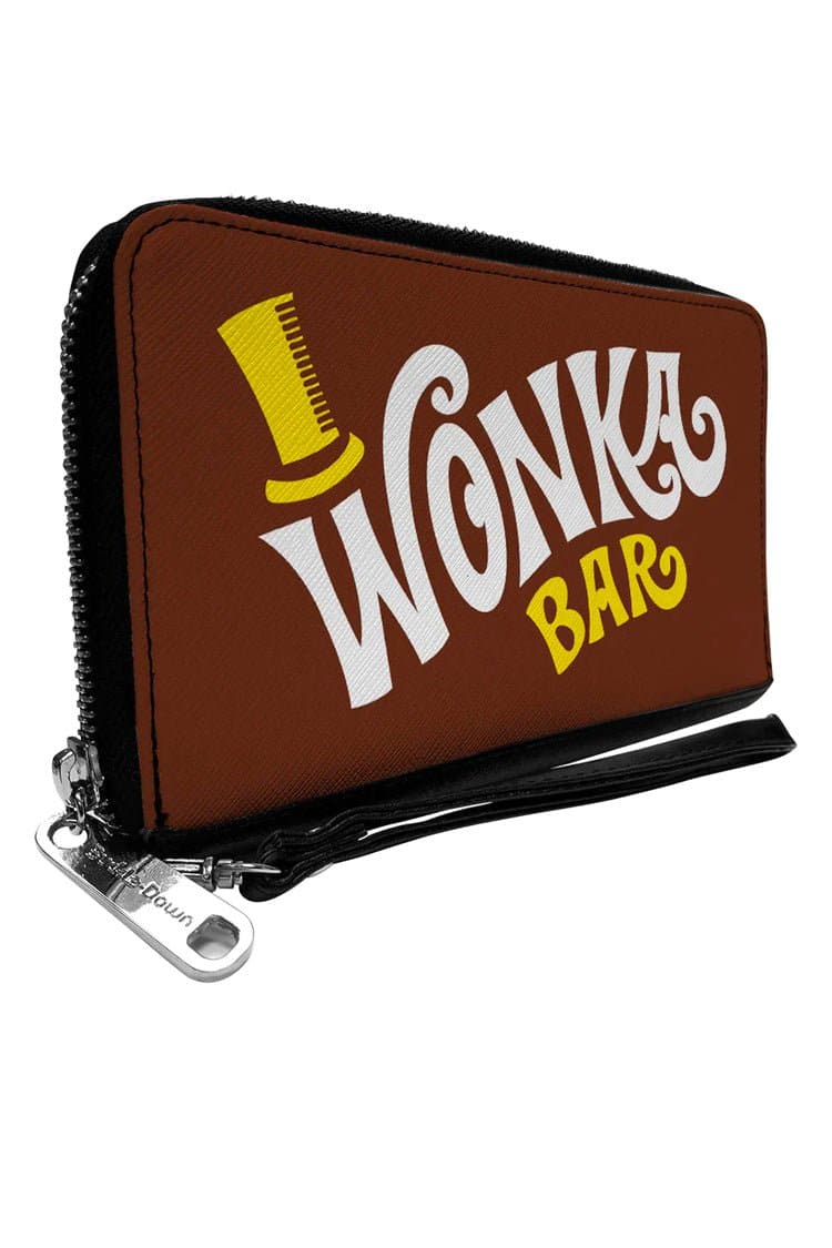 Shop Buckle Down Products Buckle Down Disney WONKA PU Zip Around Wallet Rectangle online at Spoiled Brat