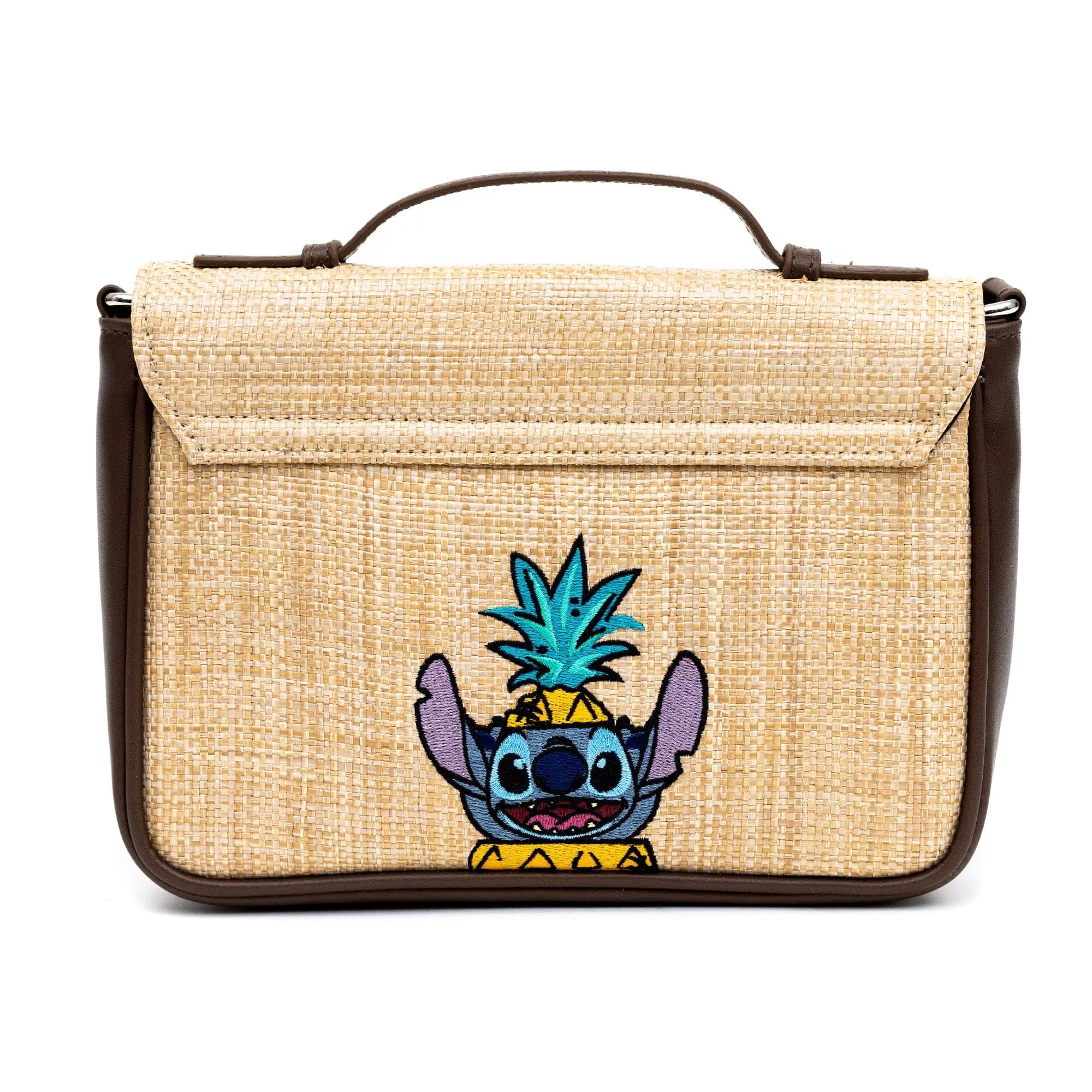 Buckle Down X Disney Lilo and Stitch Straw Small Tote Bag